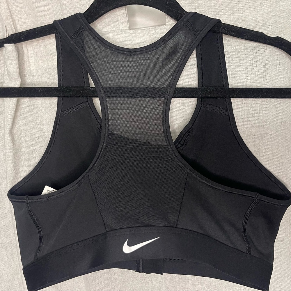 Nike Women's Black Racerback Sports Bra